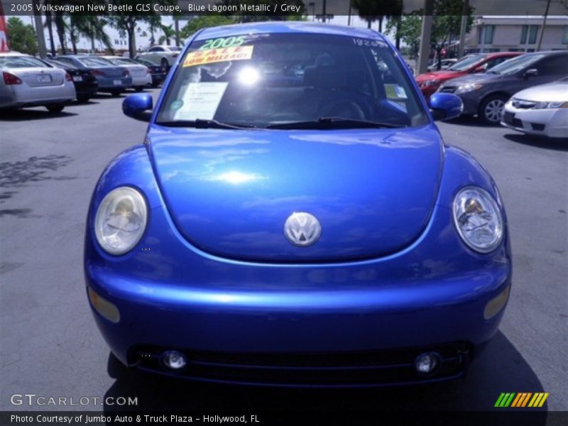Blue Lagoon Metallic / Grey 2005 Volkswagen New Beetle GLS Coupe