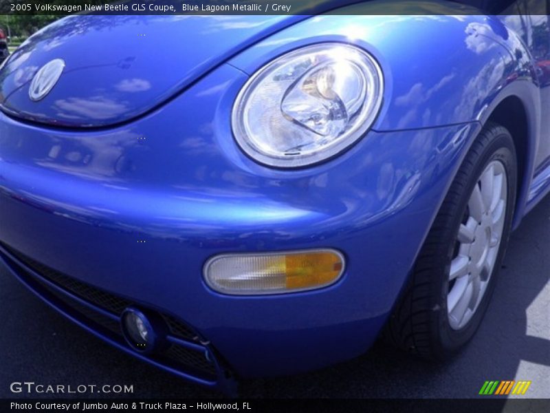 Blue Lagoon Metallic / Grey 2005 Volkswagen New Beetle GLS Coupe