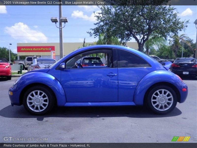 Blue Lagoon Metallic / Grey 2005 Volkswagen New Beetle GLS Coupe