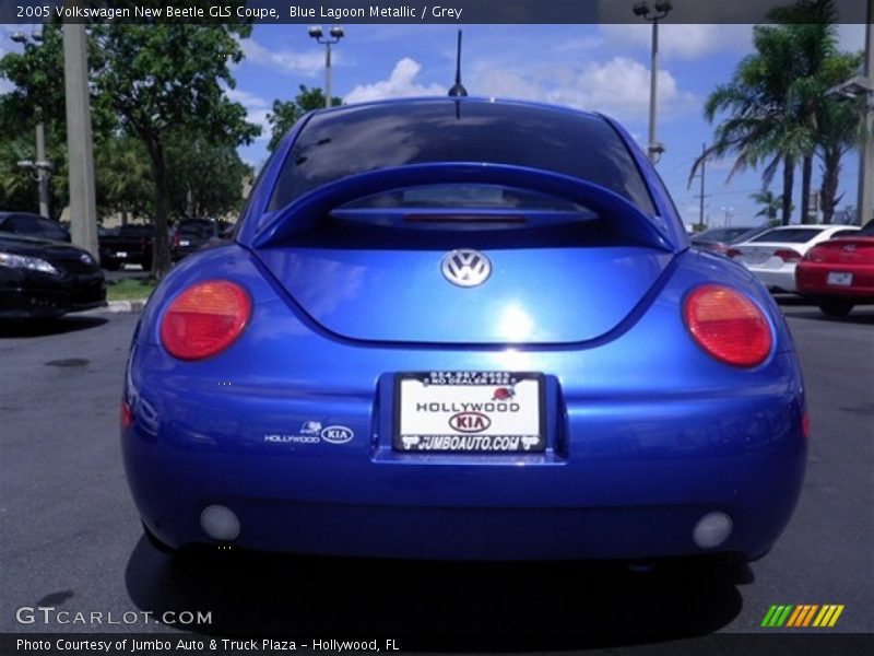 Blue Lagoon Metallic / Grey 2005 Volkswagen New Beetle GLS Coupe