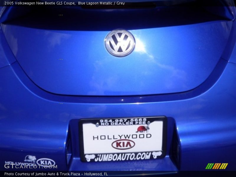 Blue Lagoon Metallic / Grey 2005 Volkswagen New Beetle GLS Coupe