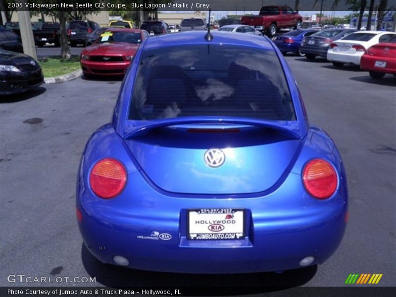 Blue Lagoon Metallic / Grey 2005 Volkswagen New Beetle GLS Coupe