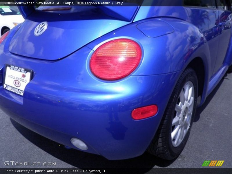 Blue Lagoon Metallic / Grey 2005 Volkswagen New Beetle GLS Coupe