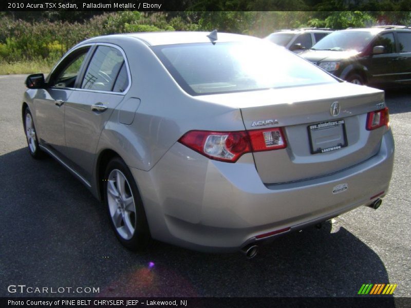 Palladium Metallic / Ebony 2010 Acura TSX Sedan