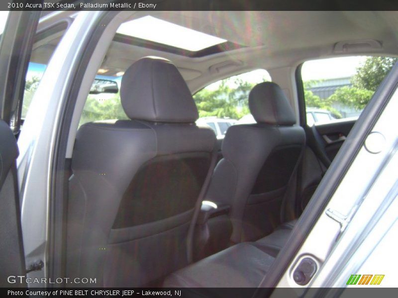 Palladium Metallic / Ebony 2010 Acura TSX Sedan