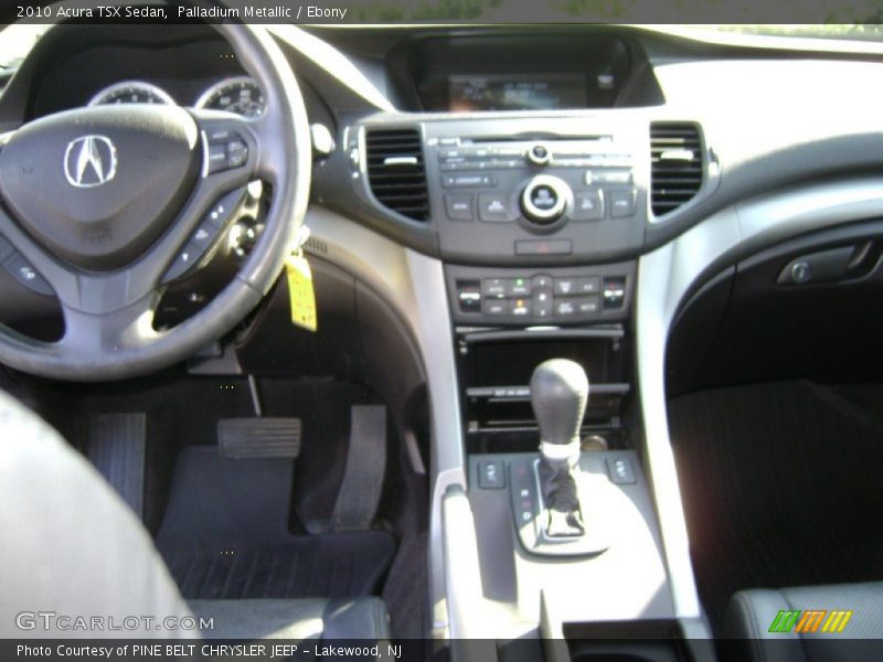 Palladium Metallic / Ebony 2010 Acura TSX Sedan
