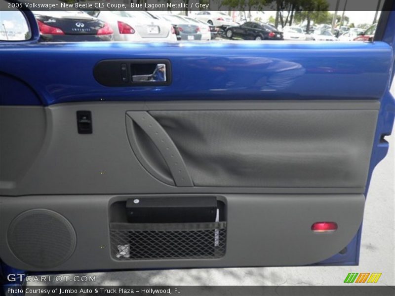 Blue Lagoon Metallic / Grey 2005 Volkswagen New Beetle GLS Coupe