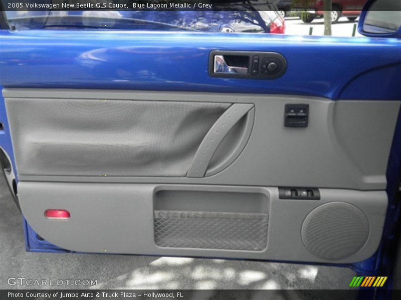 Blue Lagoon Metallic / Grey 2005 Volkswagen New Beetle GLS Coupe