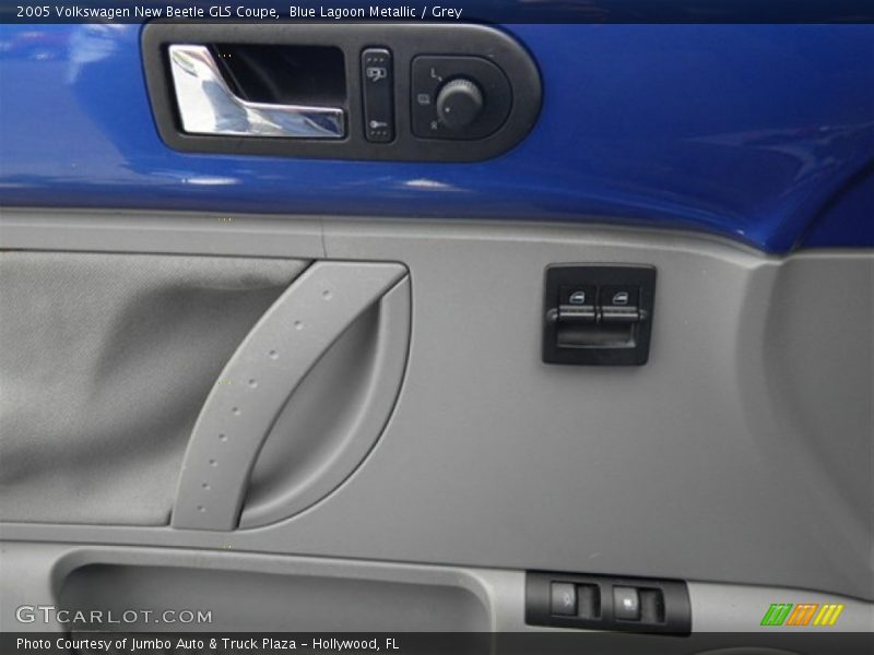 Blue Lagoon Metallic / Grey 2005 Volkswagen New Beetle GLS Coupe