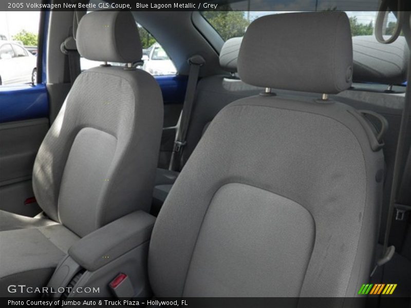 Blue Lagoon Metallic / Grey 2005 Volkswagen New Beetle GLS Coupe
