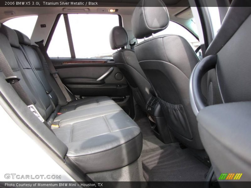 Titanium Silver Metallic / Black 2006 BMW X5 3.0i