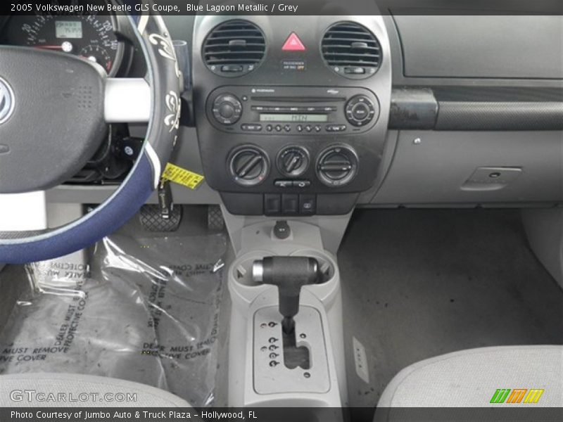 Blue Lagoon Metallic / Grey 2005 Volkswagen New Beetle GLS Coupe
