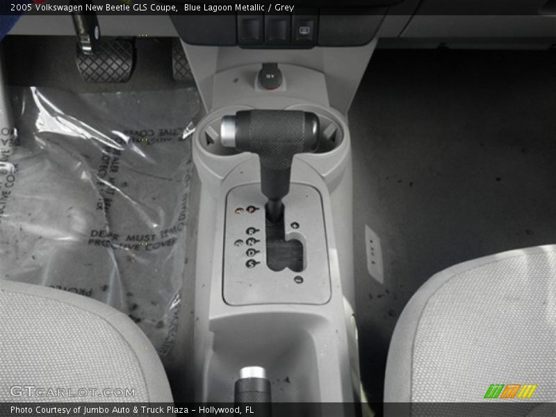 Blue Lagoon Metallic / Grey 2005 Volkswagen New Beetle GLS Coupe
