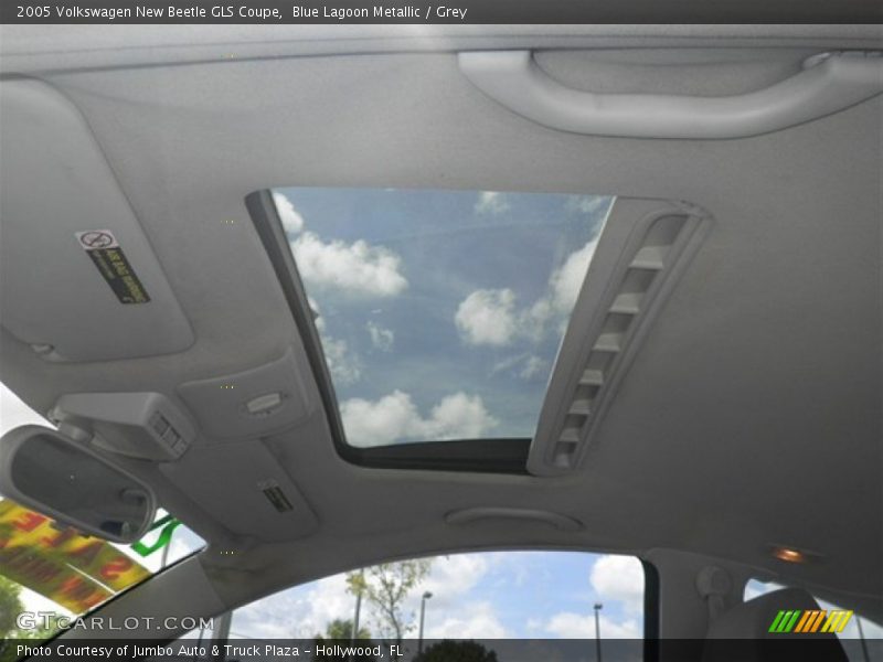 Blue Lagoon Metallic / Grey 2005 Volkswagen New Beetle GLS Coupe