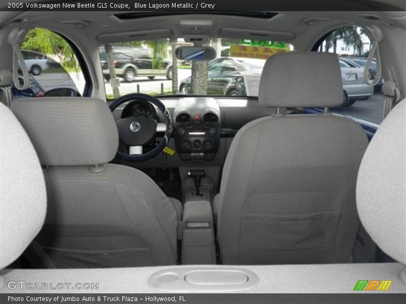 Blue Lagoon Metallic / Grey 2005 Volkswagen New Beetle GLS Coupe