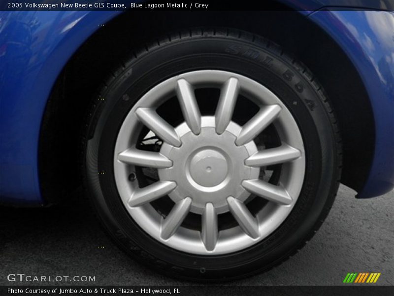 Blue Lagoon Metallic / Grey 2005 Volkswagen New Beetle GLS Coupe