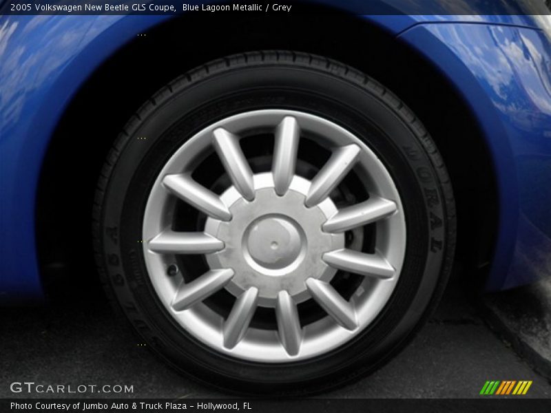 Blue Lagoon Metallic / Grey 2005 Volkswagen New Beetle GLS Coupe