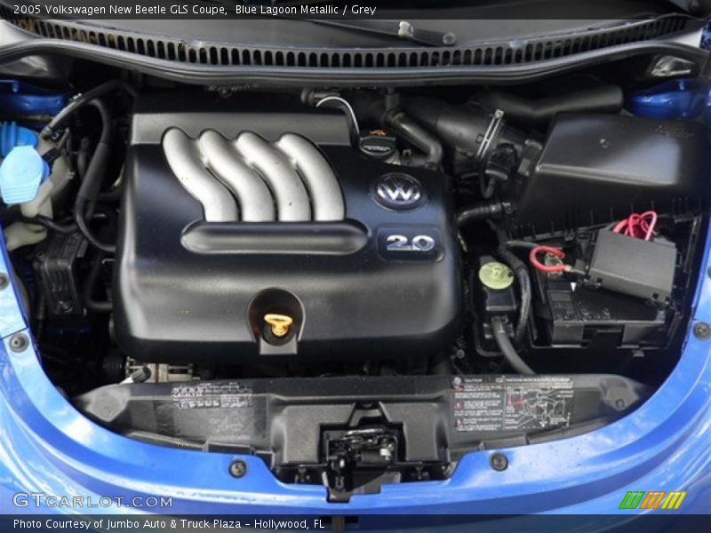 Blue Lagoon Metallic / Grey 2005 Volkswagen New Beetle GLS Coupe