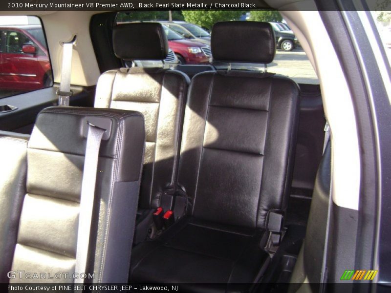Black Pearl Slate Metallic / Charcoal Black 2010 Mercury Mountaineer V8 Premier AWD