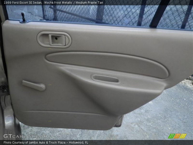 Mocha Frost Metallic / Medium Prairie Tan 1999 Ford Escort SE Sedan