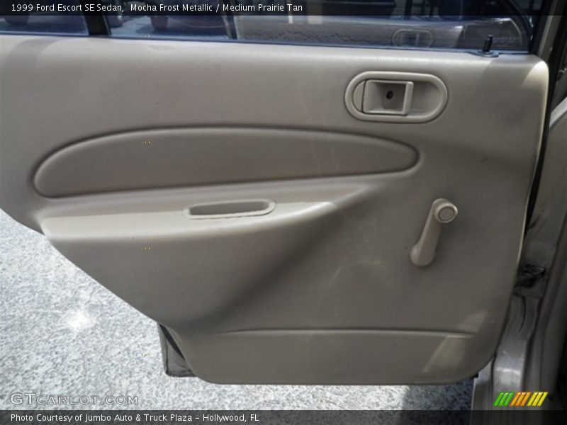 Mocha Frost Metallic / Medium Prairie Tan 1999 Ford Escort SE Sedan