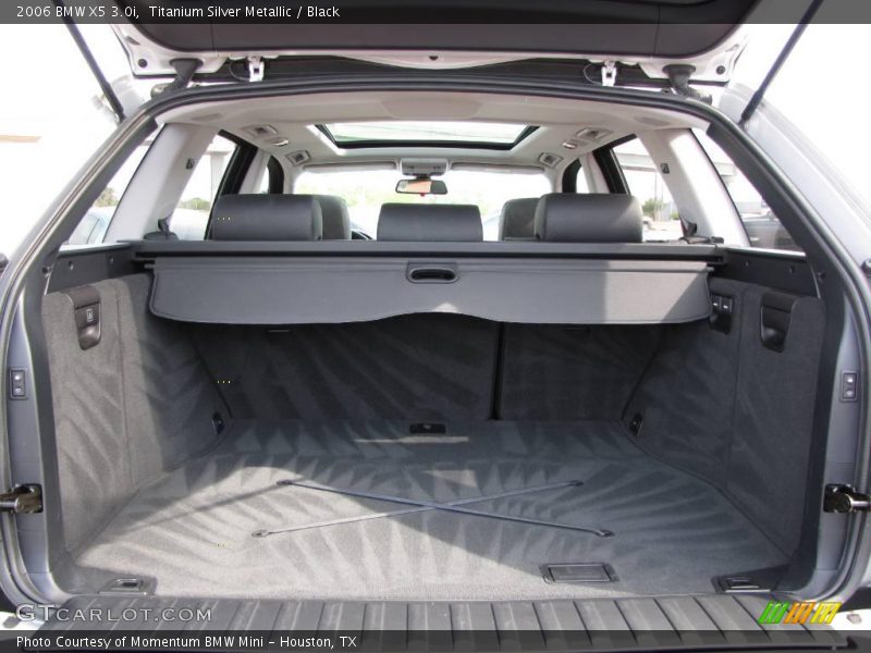 Titanium Silver Metallic / Black 2006 BMW X5 3.0i