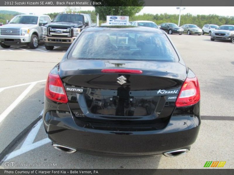Black Pearl Metallic / Black 2012 Suzuki Kizashi SE AWD