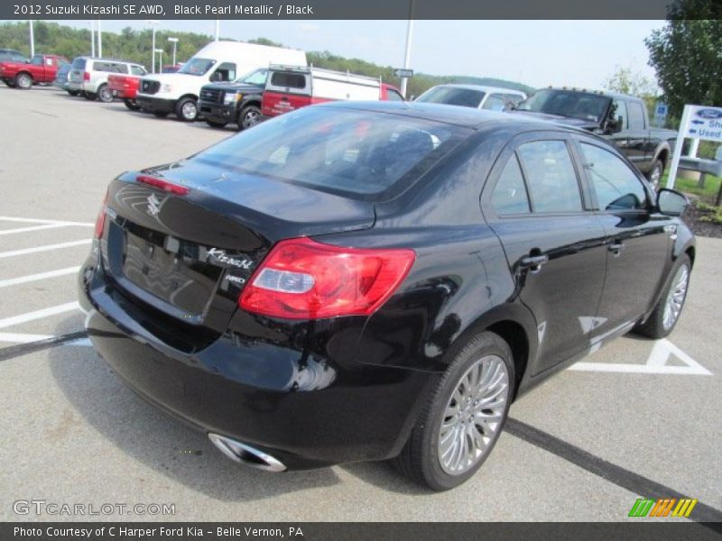 Black Pearl Metallic / Black 2012 Suzuki Kizashi SE AWD