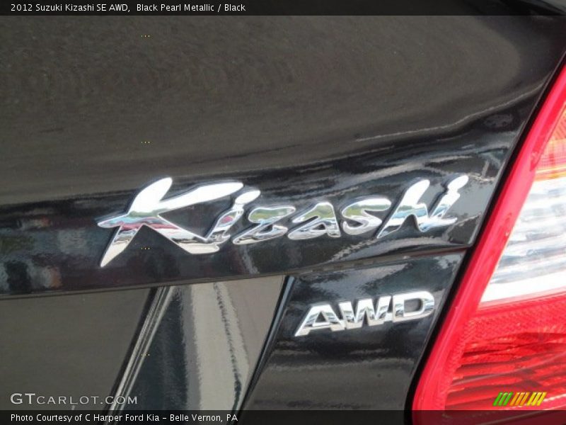 Black Pearl Metallic / Black 2012 Suzuki Kizashi SE AWD