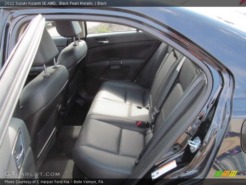 Black Pearl Metallic / Black 2012 Suzuki Kizashi SE AWD