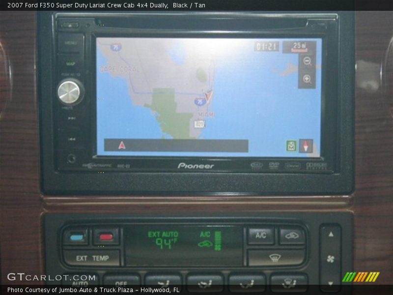 Black / Tan 2007 Ford F350 Super Duty Lariat Crew Cab 4x4 Dually