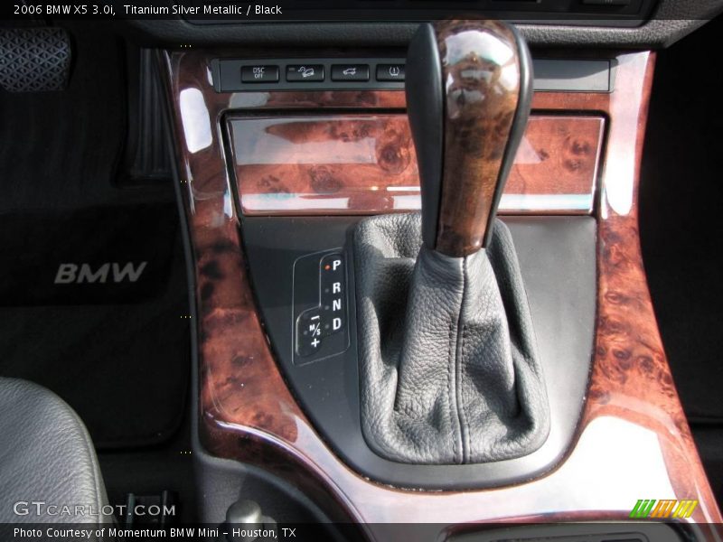 Titanium Silver Metallic / Black 2006 BMW X5 3.0i