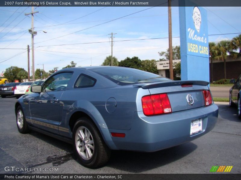 Windveil Blue Metallic / Medium Parchment 2007 Ford Mustang V6 Deluxe Coupe