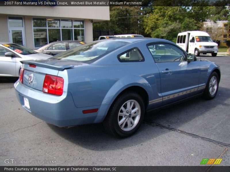 Windveil Blue Metallic / Medium Parchment 2007 Ford Mustang V6 Deluxe Coupe