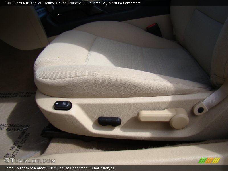 Windveil Blue Metallic / Medium Parchment 2007 Ford Mustang V6 Deluxe Coupe