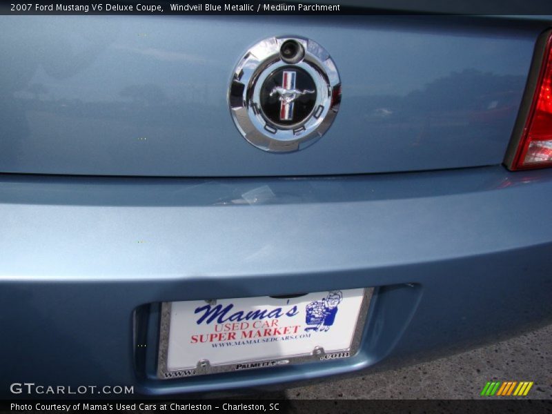 Windveil Blue Metallic / Medium Parchment 2007 Ford Mustang V6 Deluxe Coupe