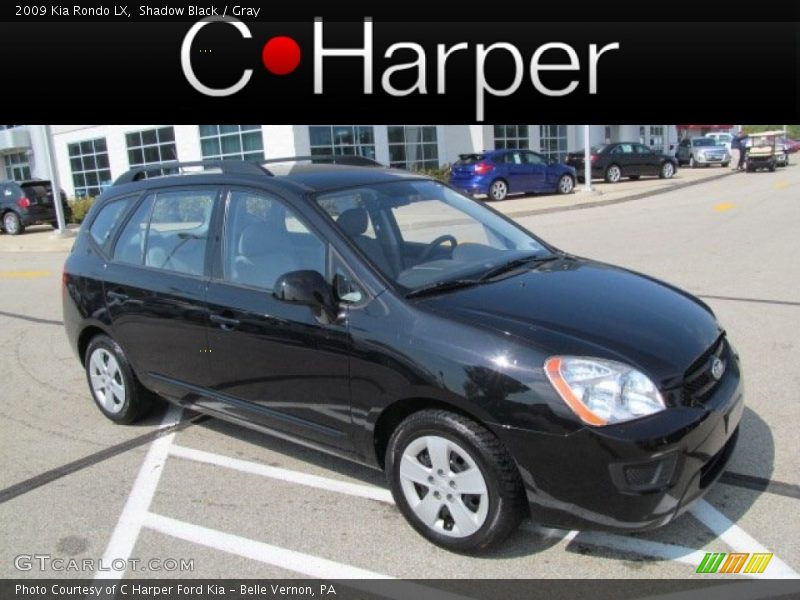 Shadow Black / Gray 2009 Kia Rondo LX