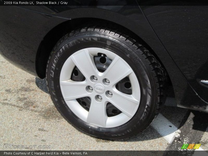 Shadow Black / Gray 2009 Kia Rondo LX