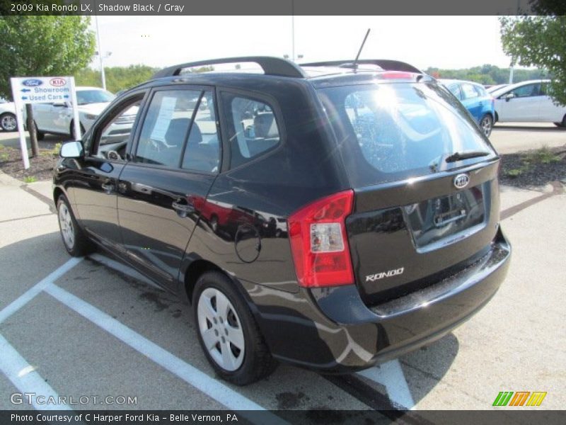 Shadow Black / Gray 2009 Kia Rondo LX