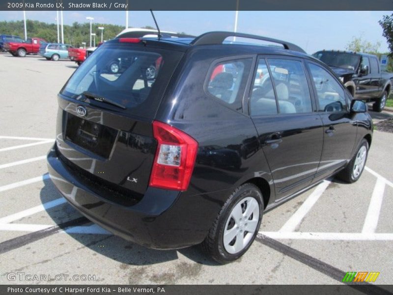 Shadow Black / Gray 2009 Kia Rondo LX