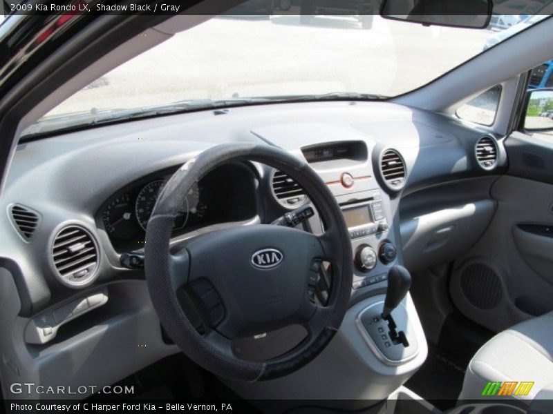 Shadow Black / Gray 2009 Kia Rondo LX