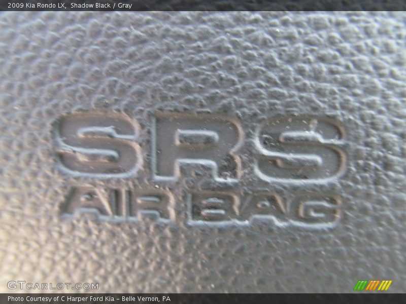 Shadow Black / Gray 2009 Kia Rondo LX