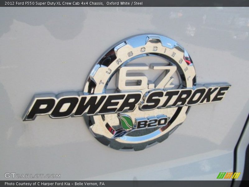  2012 F550 Super Duty XL Crew Cab 4x4 Chassis Logo
