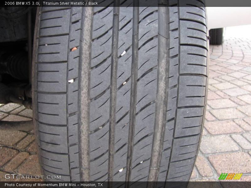 Titanium Silver Metallic / Black 2006 BMW X5 3.0i