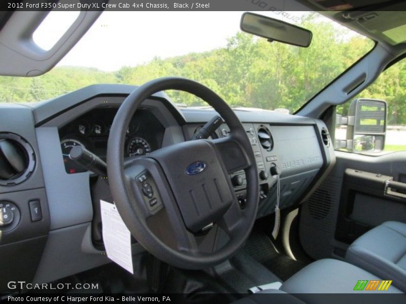 Dashboard of 2012 F350 Super Duty XL Crew Cab 4x4 Chassis