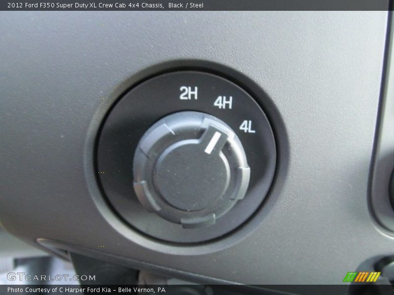 Controls of 2012 F350 Super Duty XL Crew Cab 4x4 Chassis