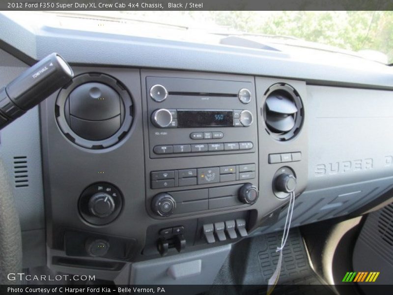 Controls of 2012 F350 Super Duty XL Crew Cab 4x4 Chassis