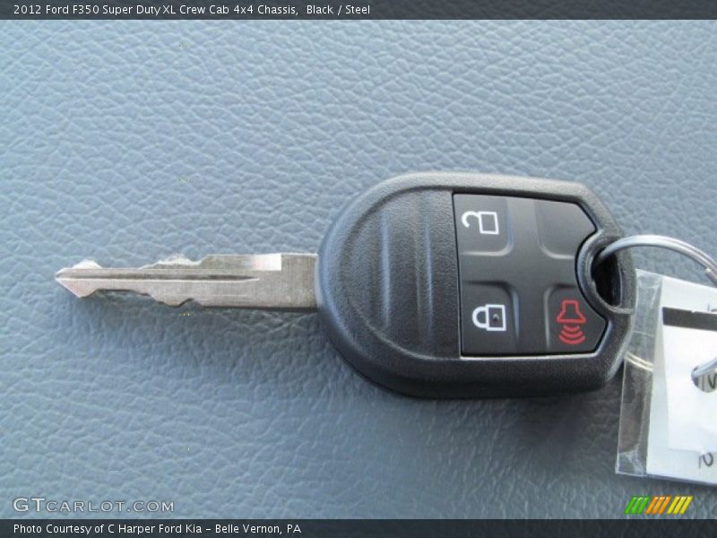 Keys of 2012 F350 Super Duty XL Crew Cab 4x4 Chassis