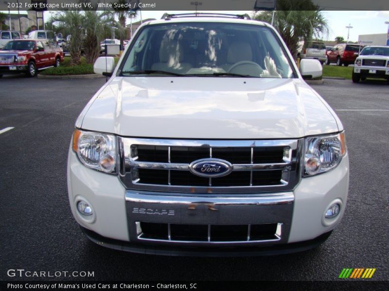 White Suede / Camel 2012 Ford Escape Limited V6