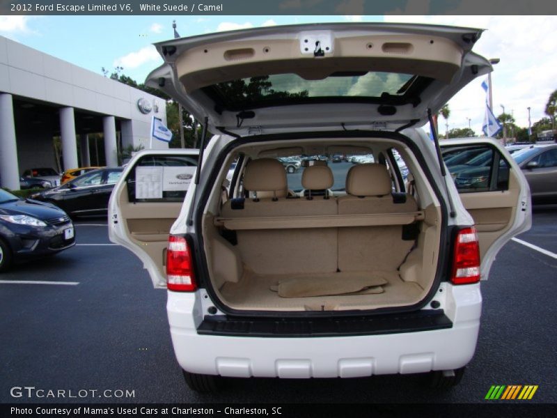 White Suede / Camel 2012 Ford Escape Limited V6